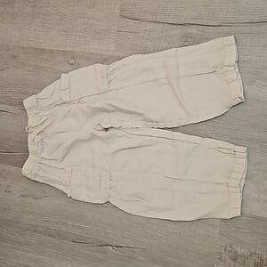 Girls Zara linen pants. Size: 7.